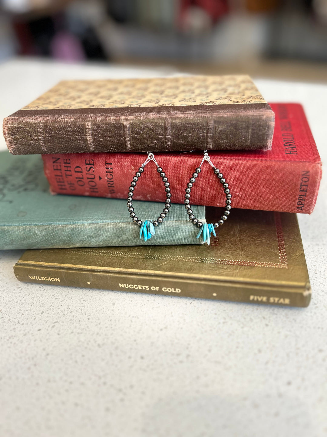 The Ada Turquoise Teardrop Earrings