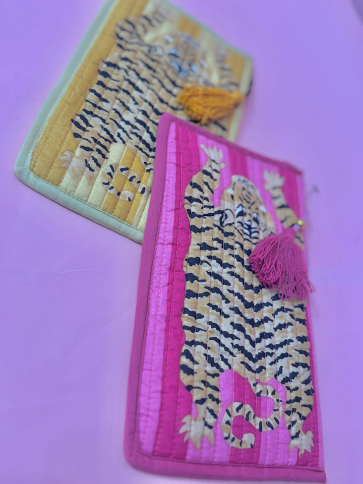 Eye Of The Tiger Zip Pouch