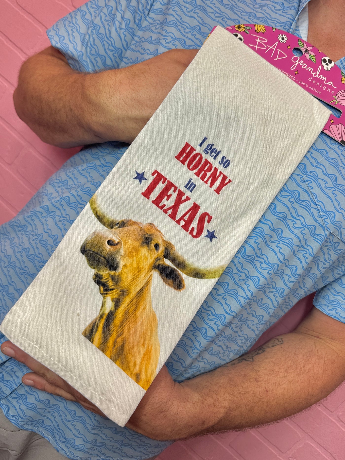 Horny In Texas Towel