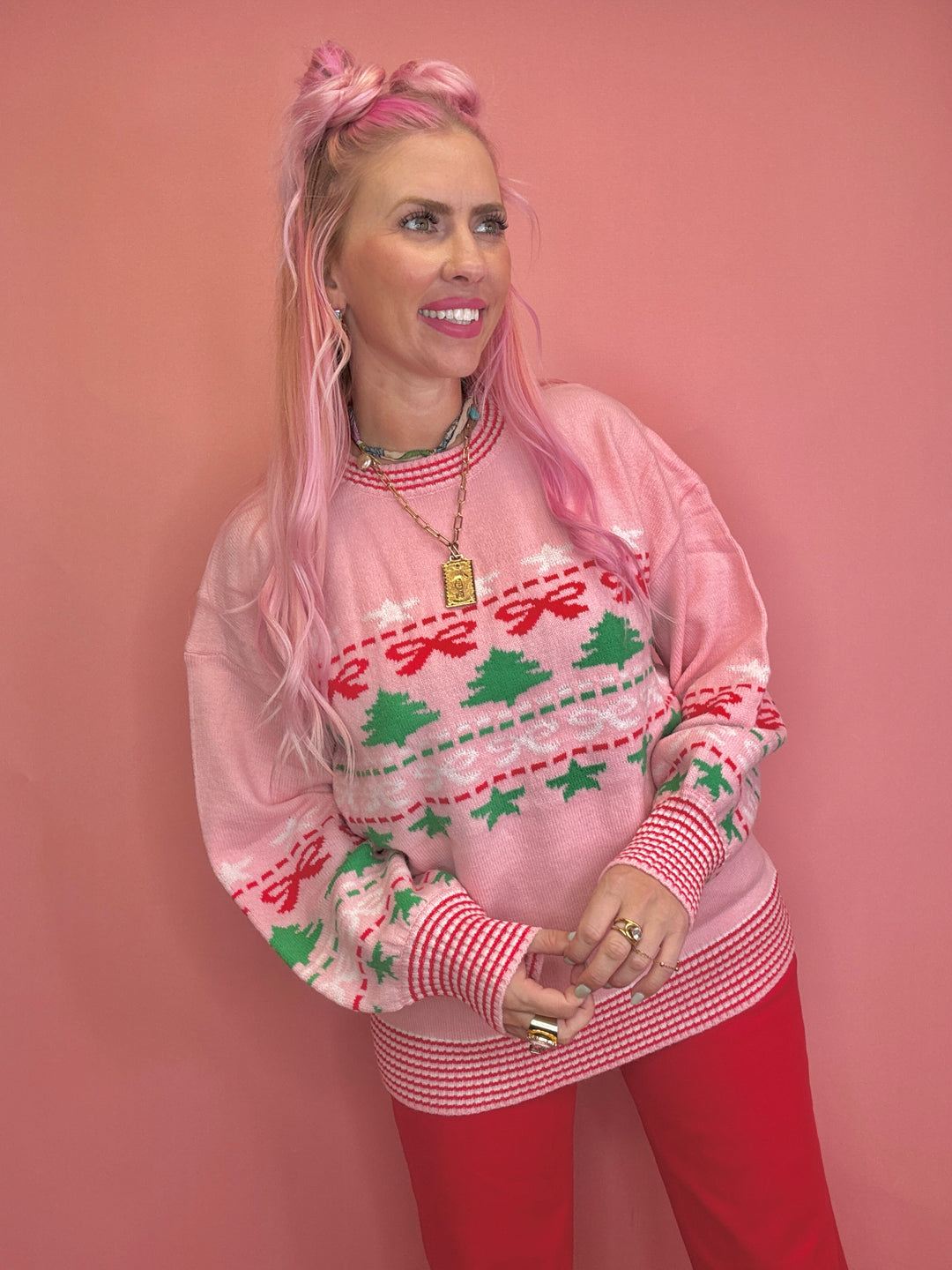 Sugar Plum Christmas Sweater