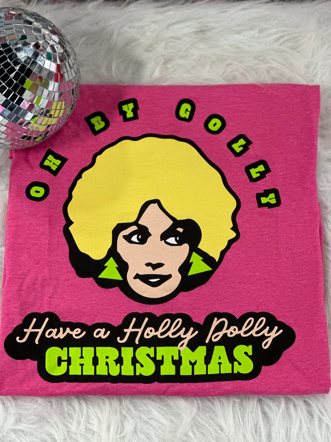 Holly Dolly Christmas Tee