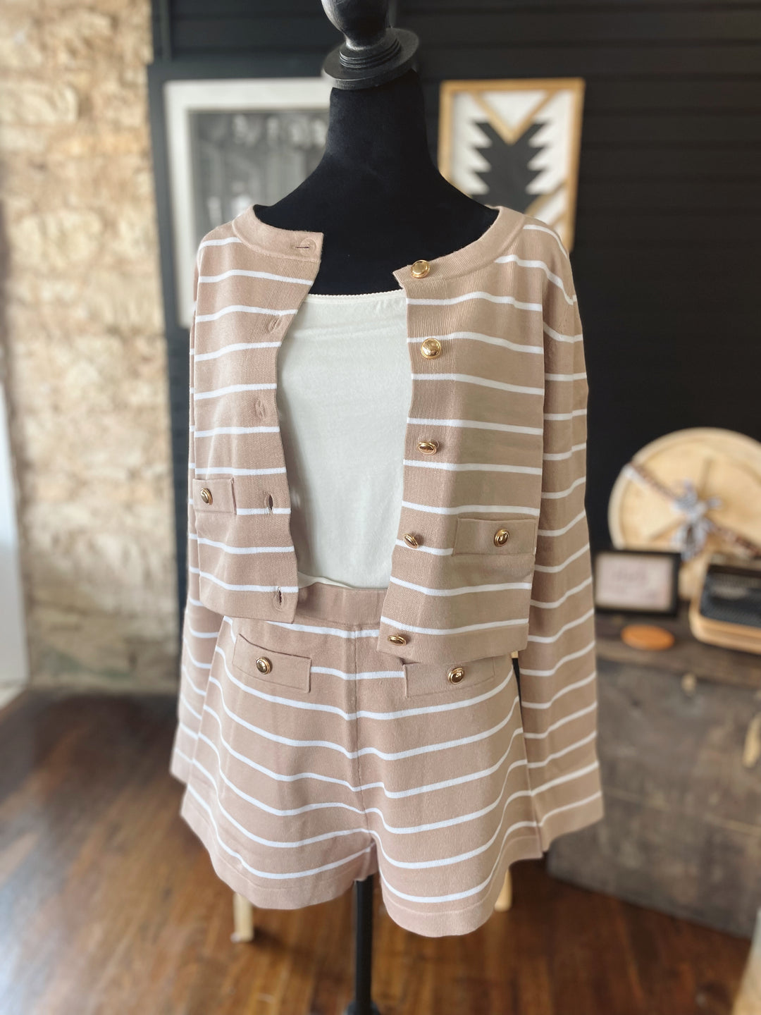 The Ashton Striped Set