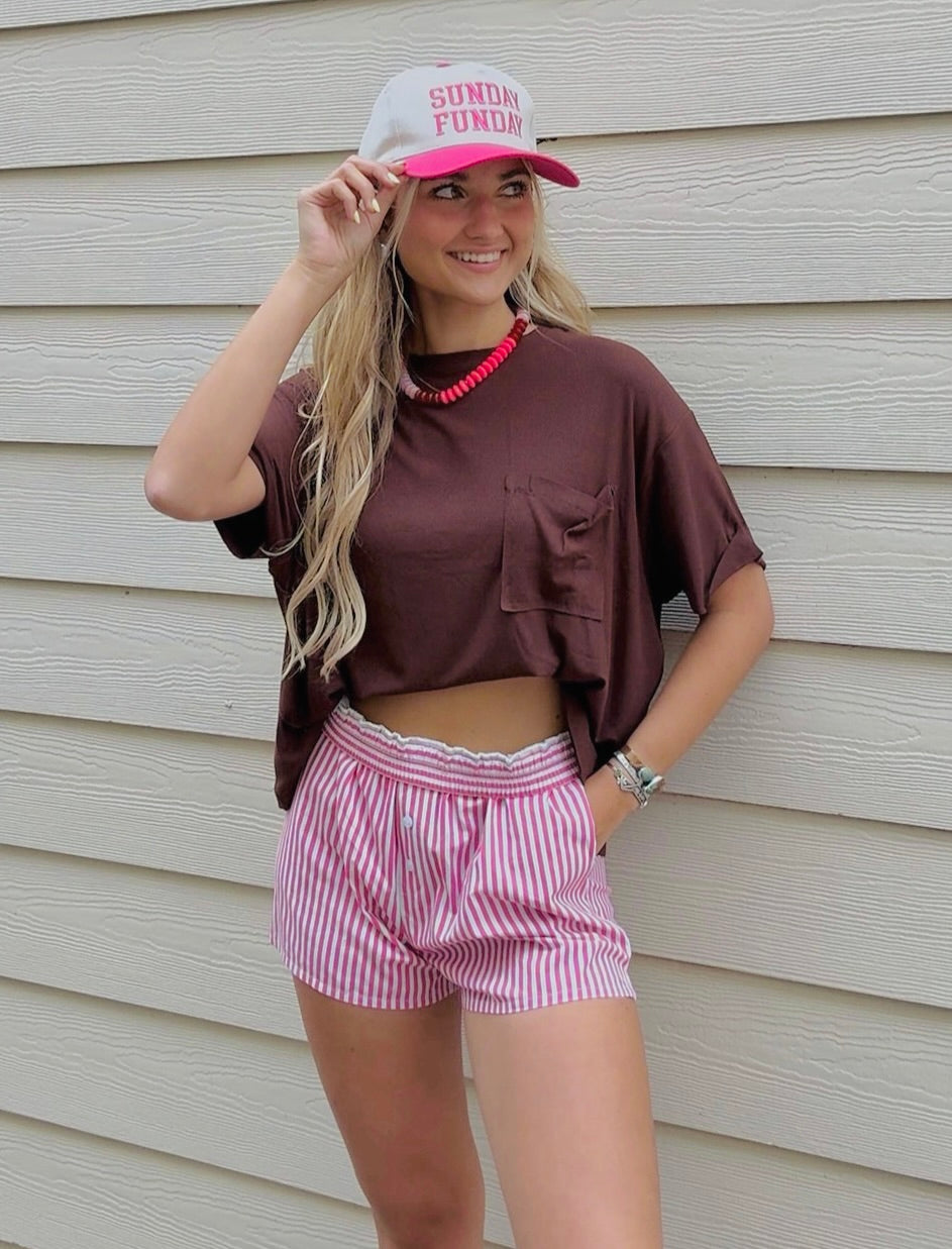 Sugar Stripe Boxer Shorts
