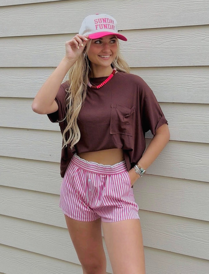 Sugar Stripe Boxer Shorts