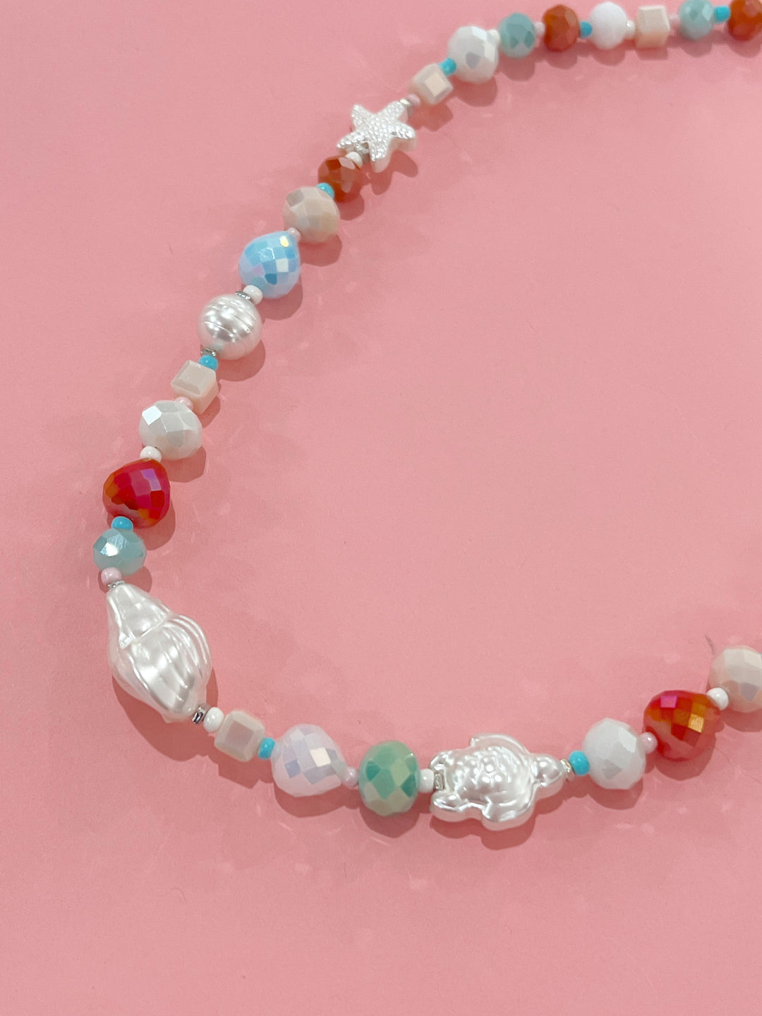 Sunset Cove Beaded Necklace