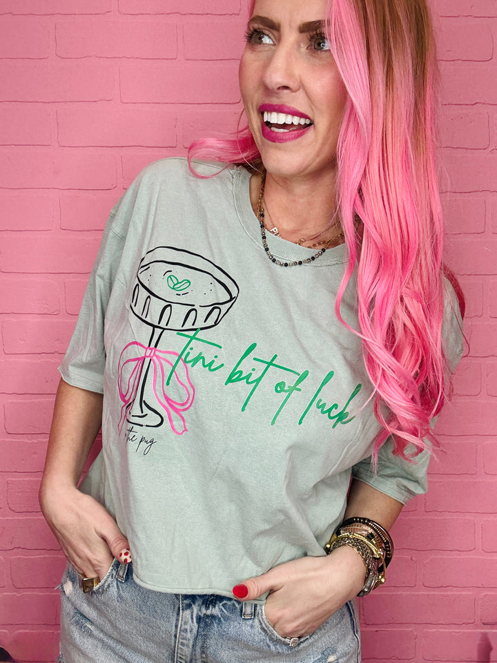 Tini Bit Of Luck Crop Top