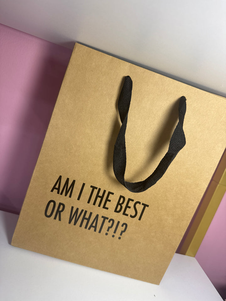 Am I The Best Gift Bag