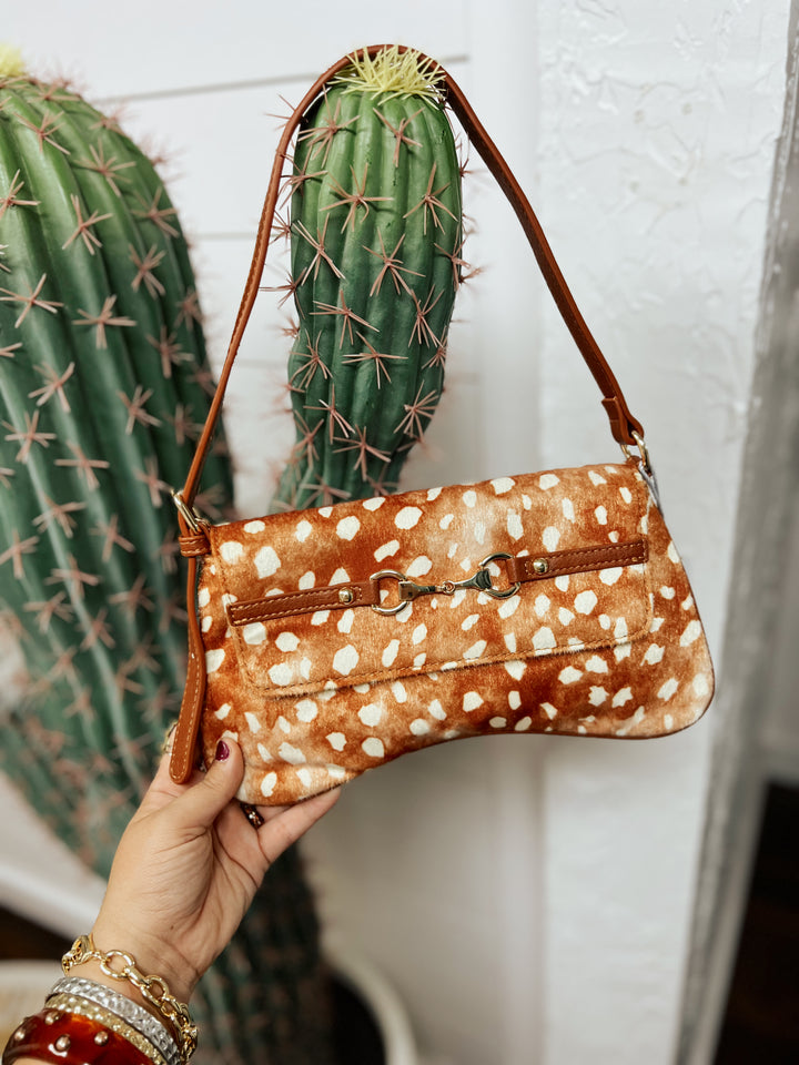 Wild at Heart Horsebit Shoulder Bag