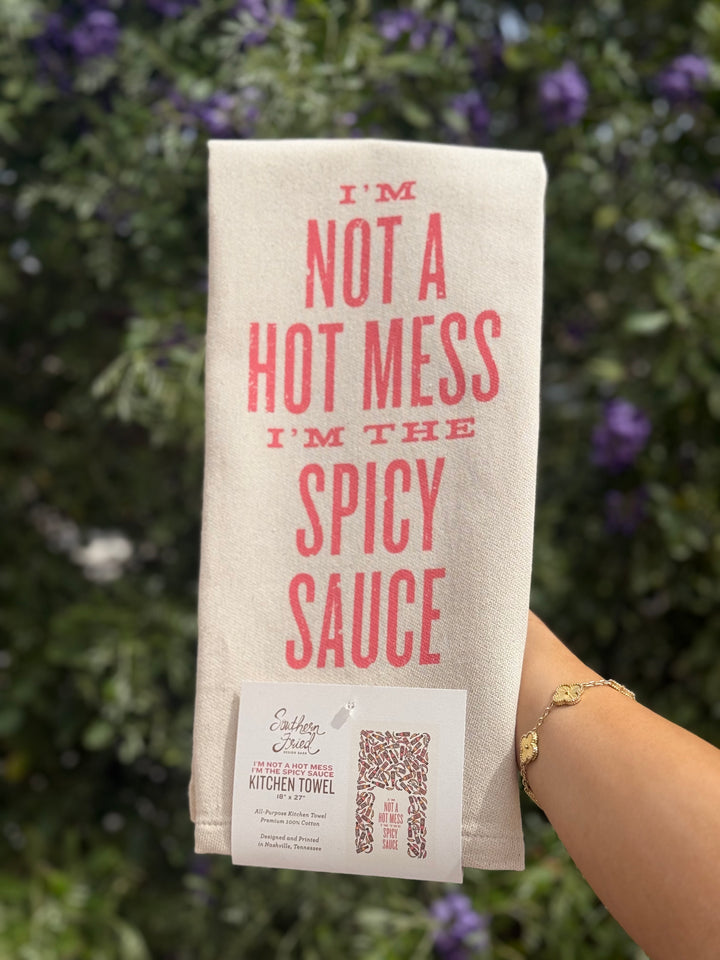 Hot Mess Tea Towel