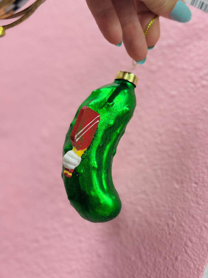 Festive Pickle Play Ornament