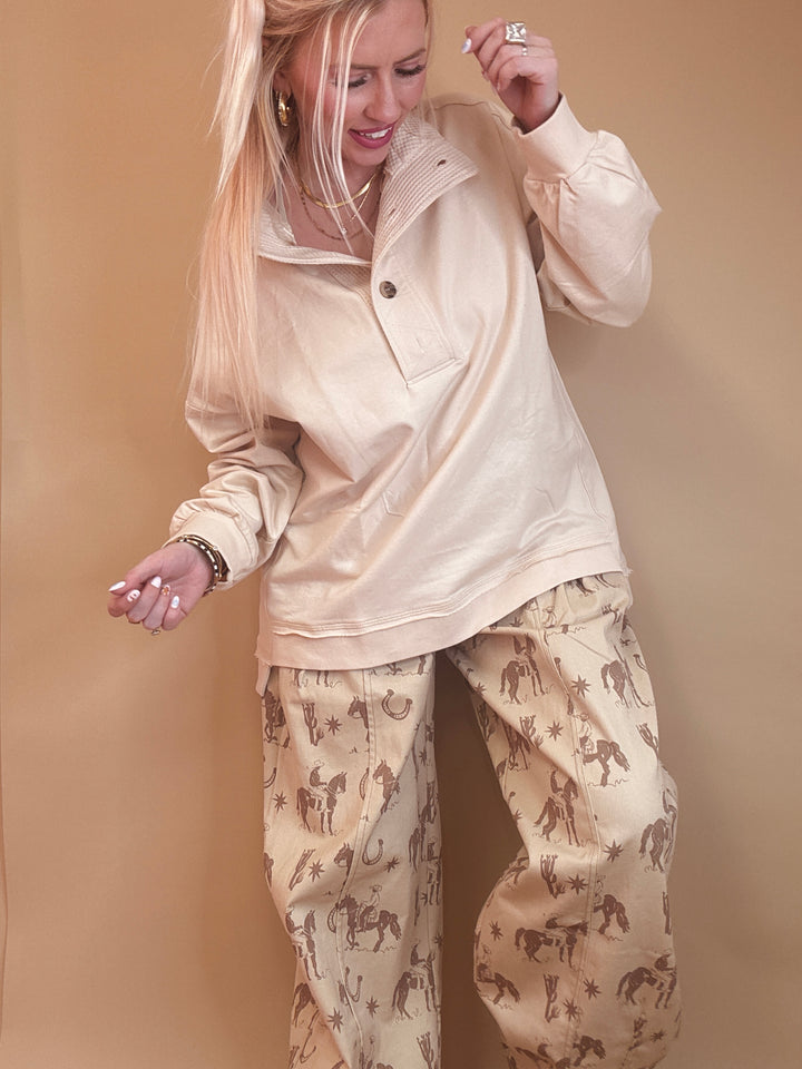 The Alice Button Up Top