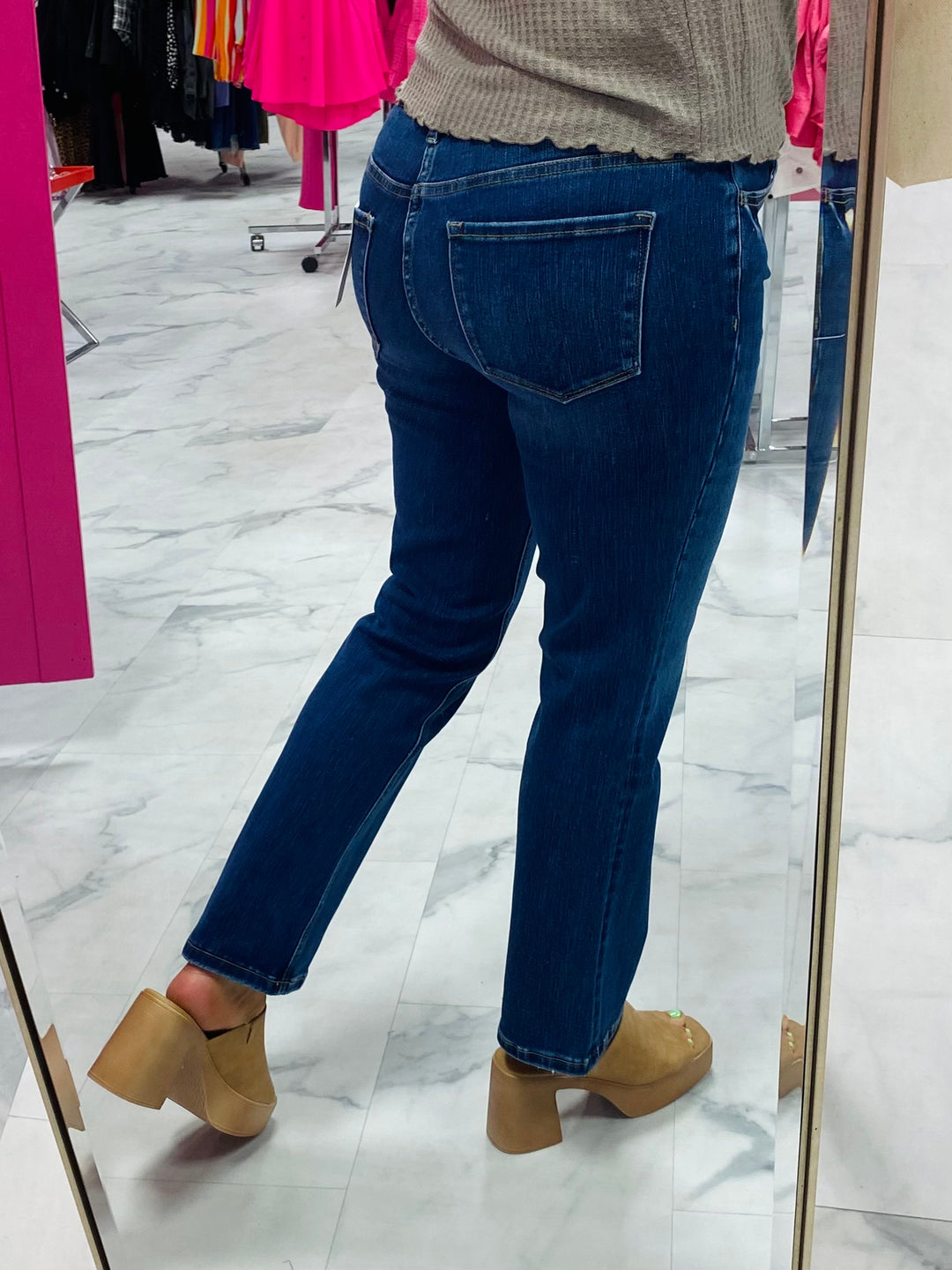 The Erren High Rise Cropped Jeans