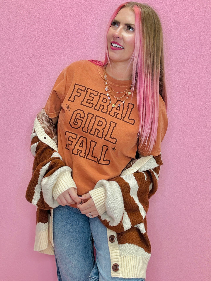 Feral Girl Fall Shirt