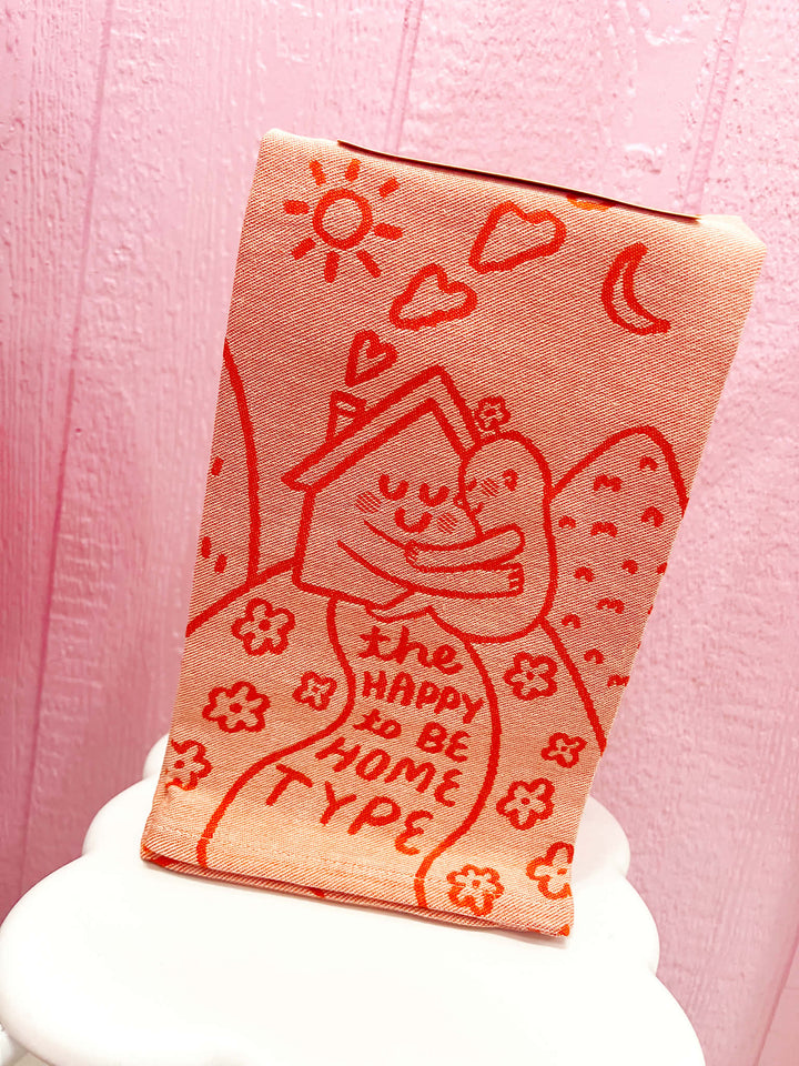 Happy To Be Home Dish Towel