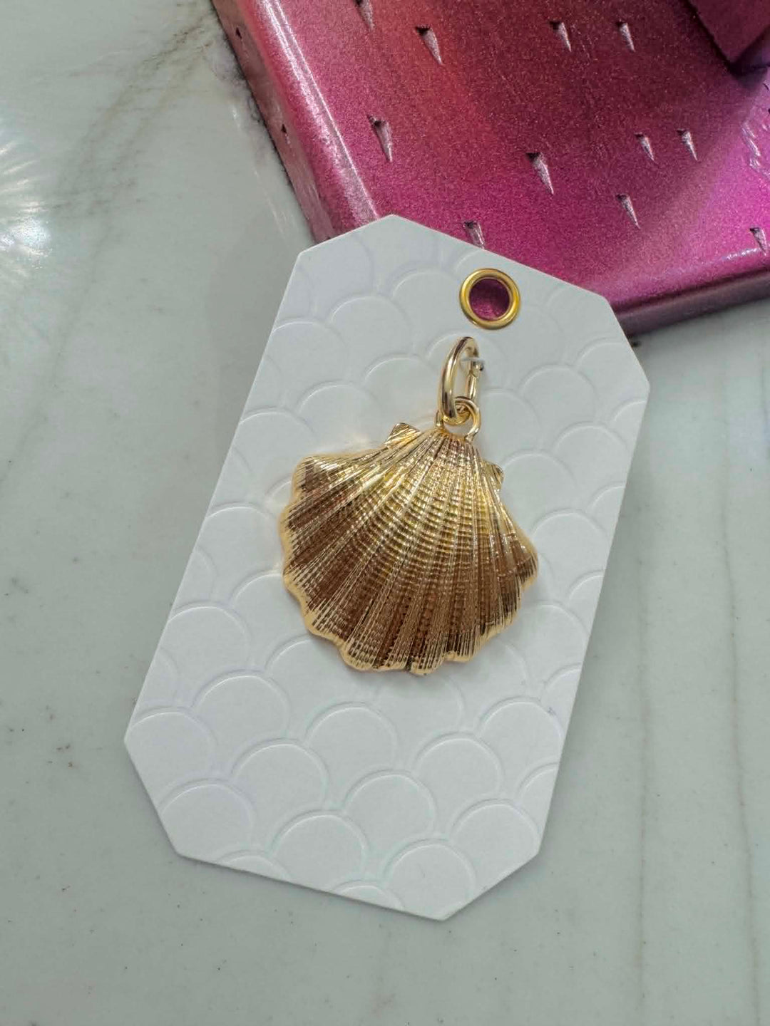 Seashell Moments Bag Charm