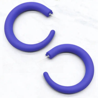 Fun & Funky Matte Hoops