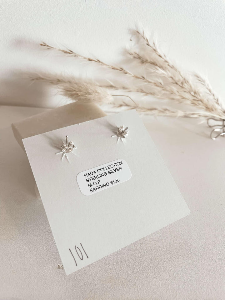 Mother Of Pearl Earrings #101