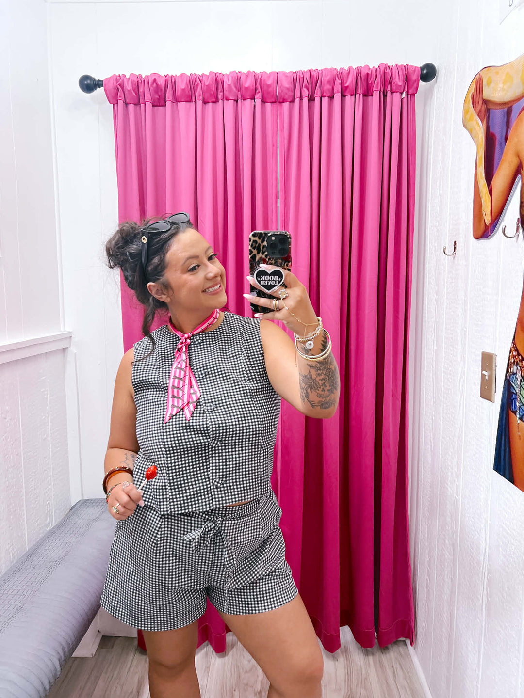 Plaid & Play Checkered Shorts