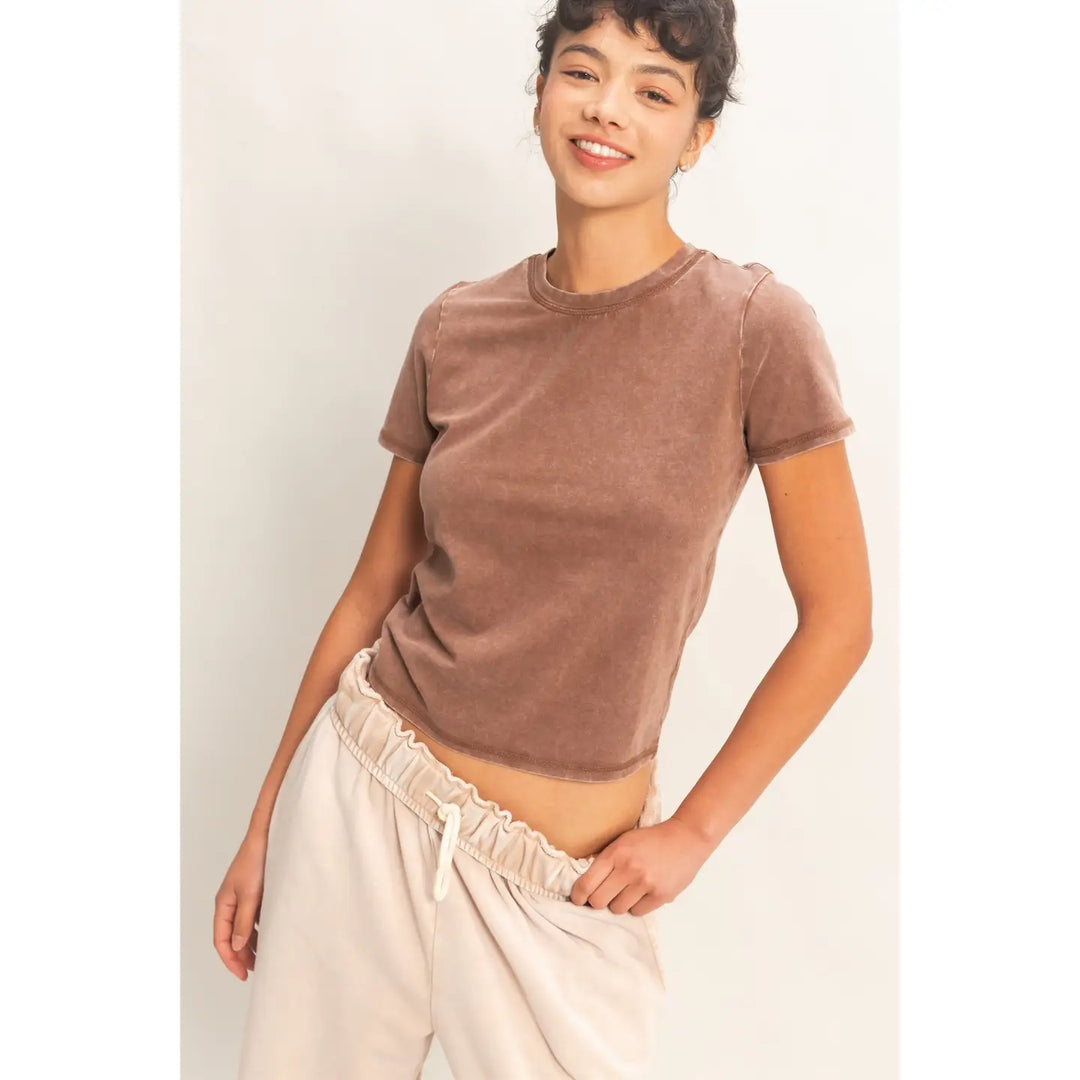 The Cheyenne Everyday Mineral Wash Tee