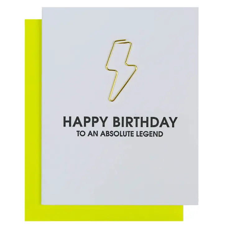 Absolute Legend Birthday Card