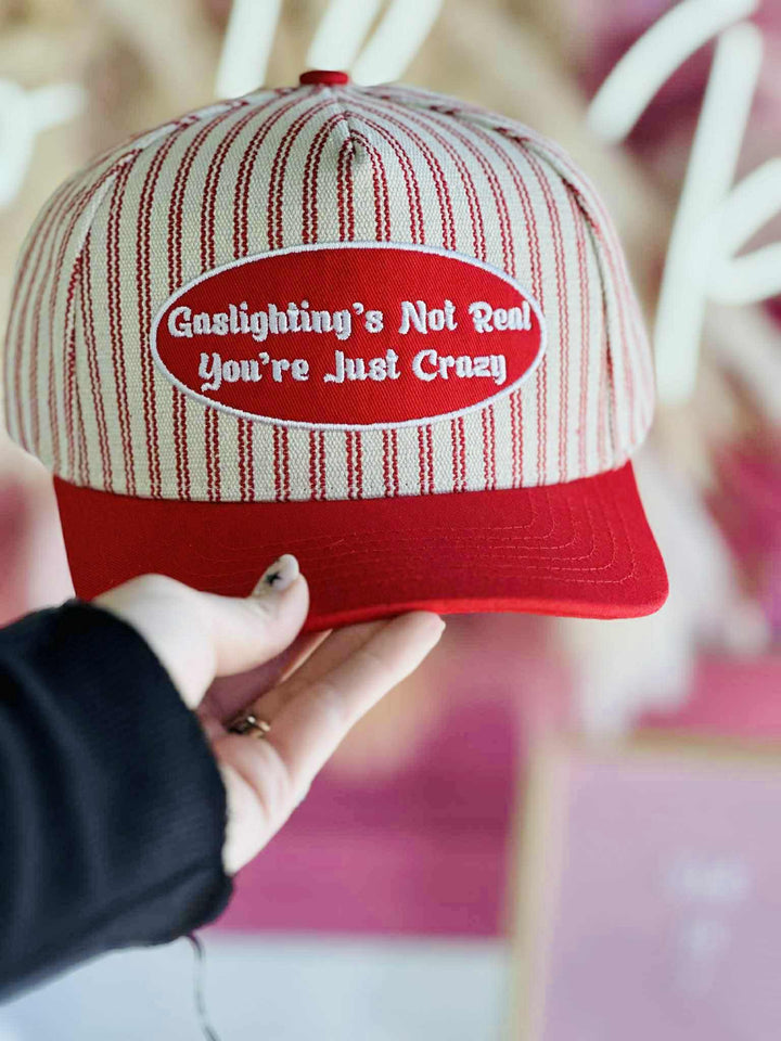 Gaslighting's Not Real Trucker Hat