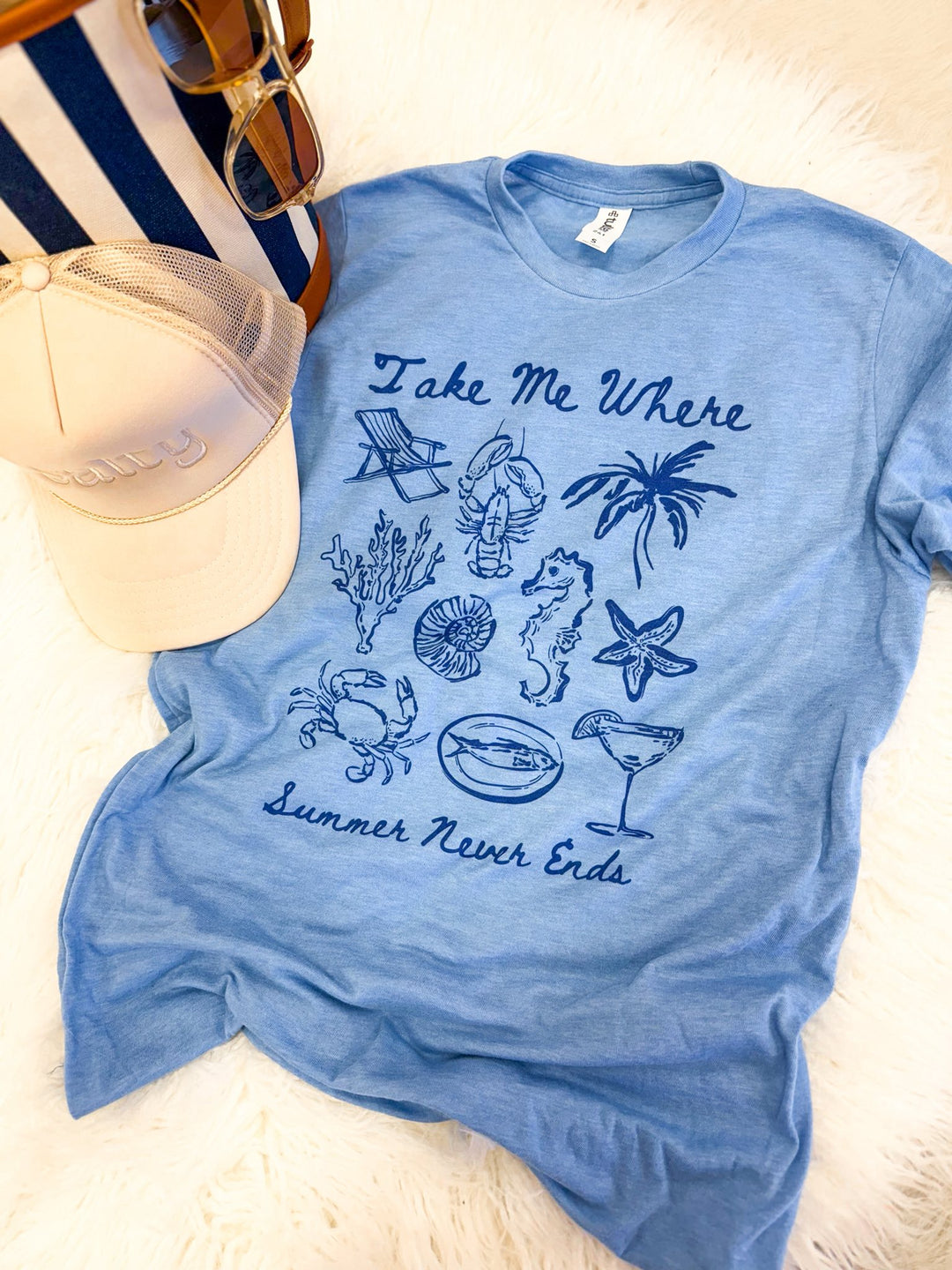 Summer Never Ends Graphic Tee