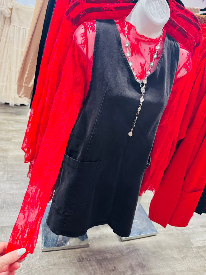 Floral Lace Long Sleeve Top