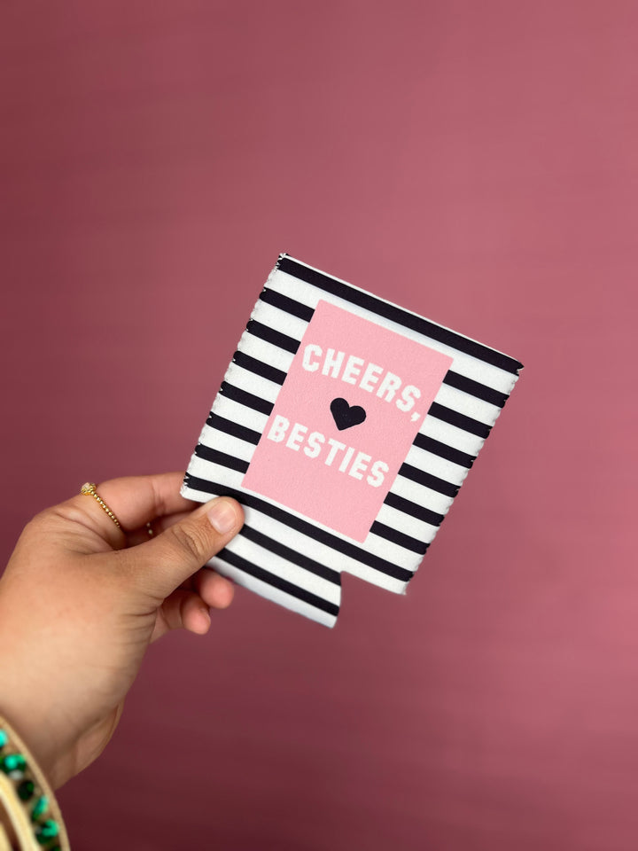 Cheers Bestie Can Cooler