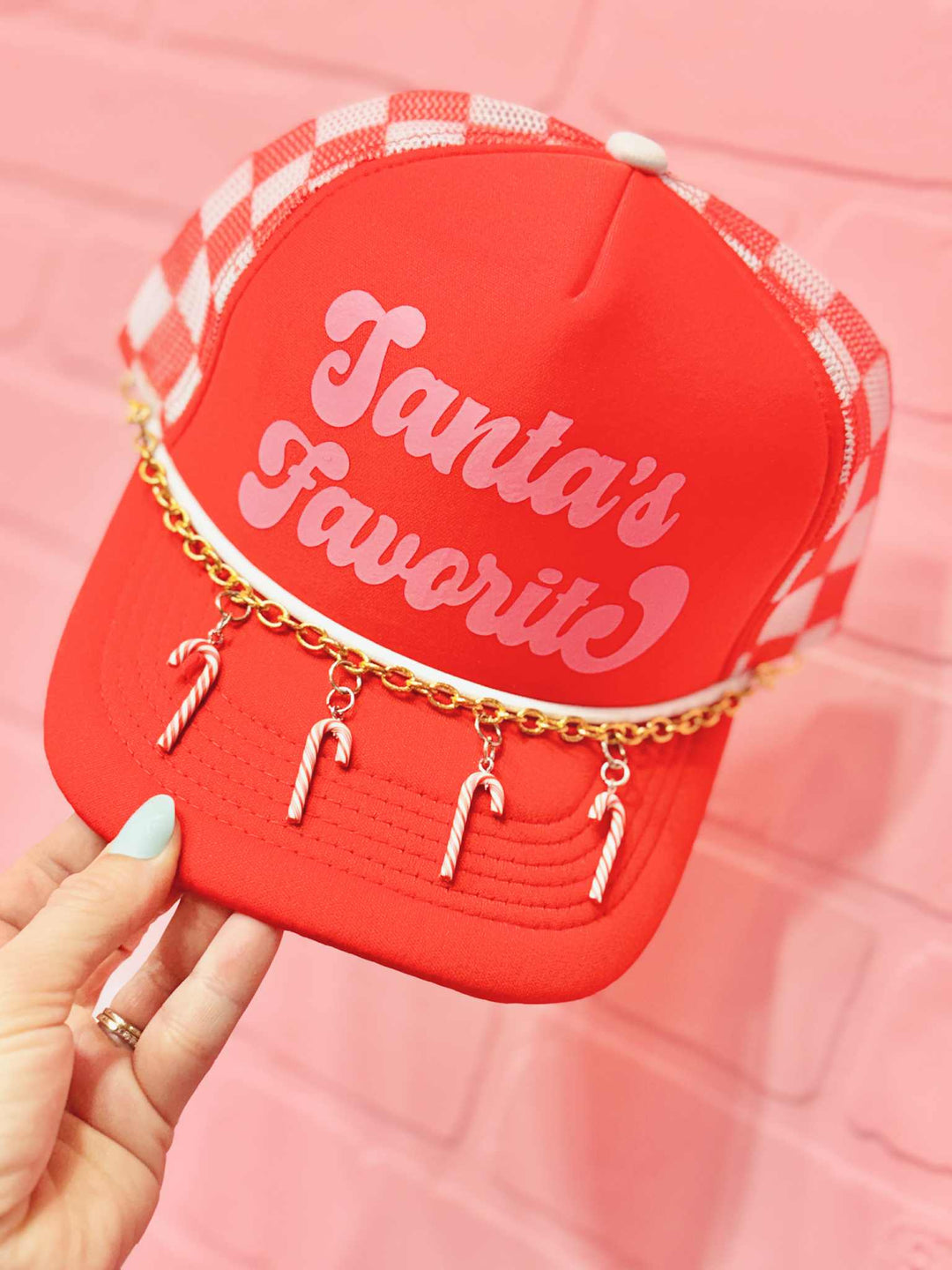 Santa's Favorite Trucker Hat