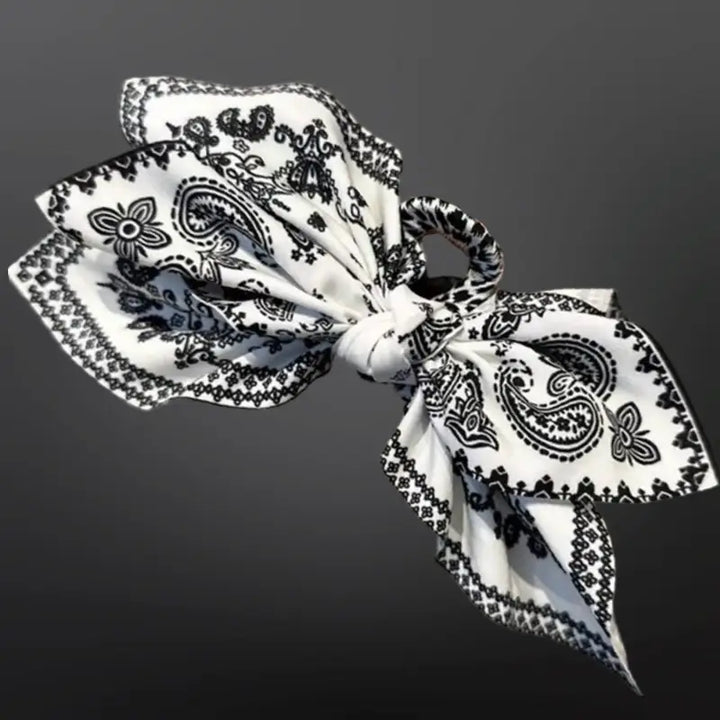 Paisley Bandana Claw Clip