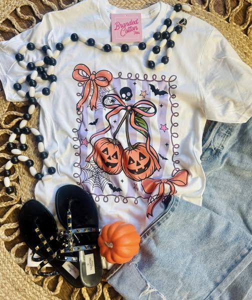 Pumpkin Cherry Graphic Tee