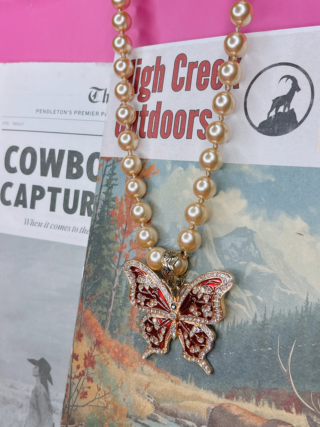 Butterfly Wishes Necklace