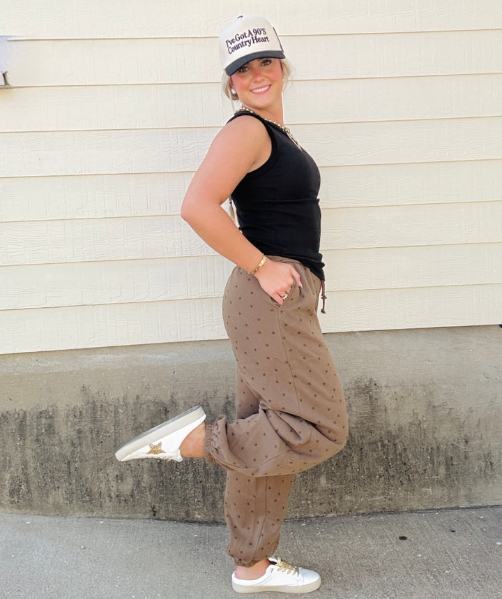 Star On Top Jogger Pants