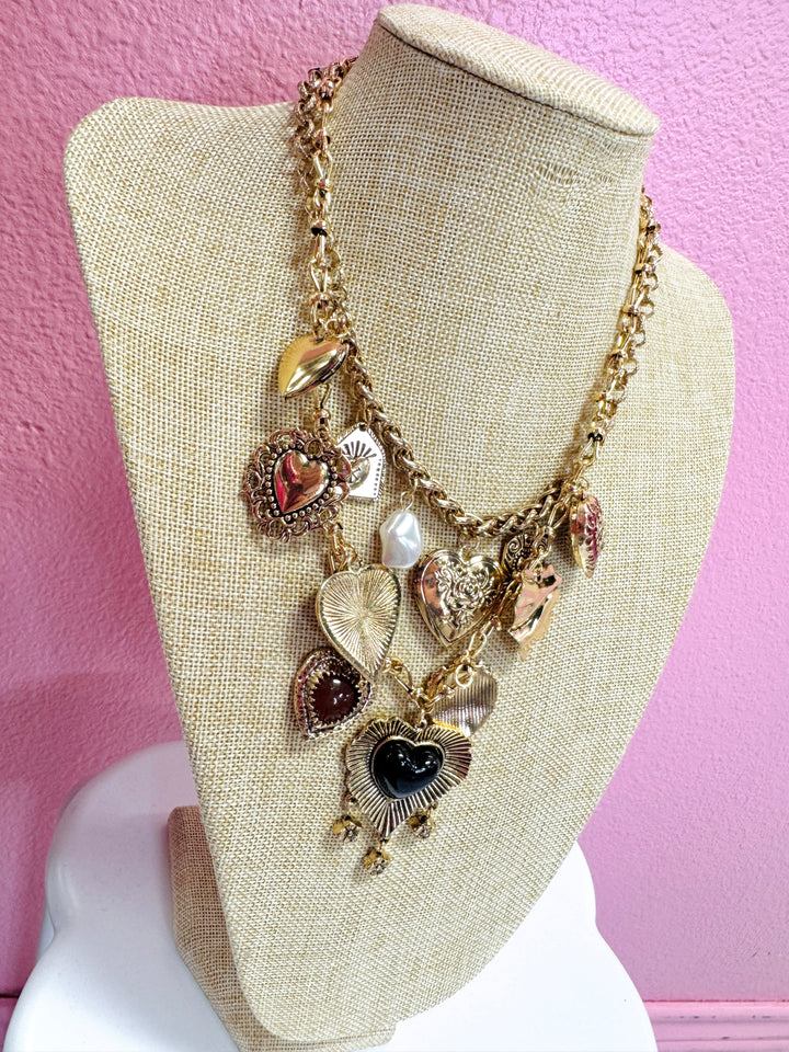 The Edge & Elegance Charm Necklace