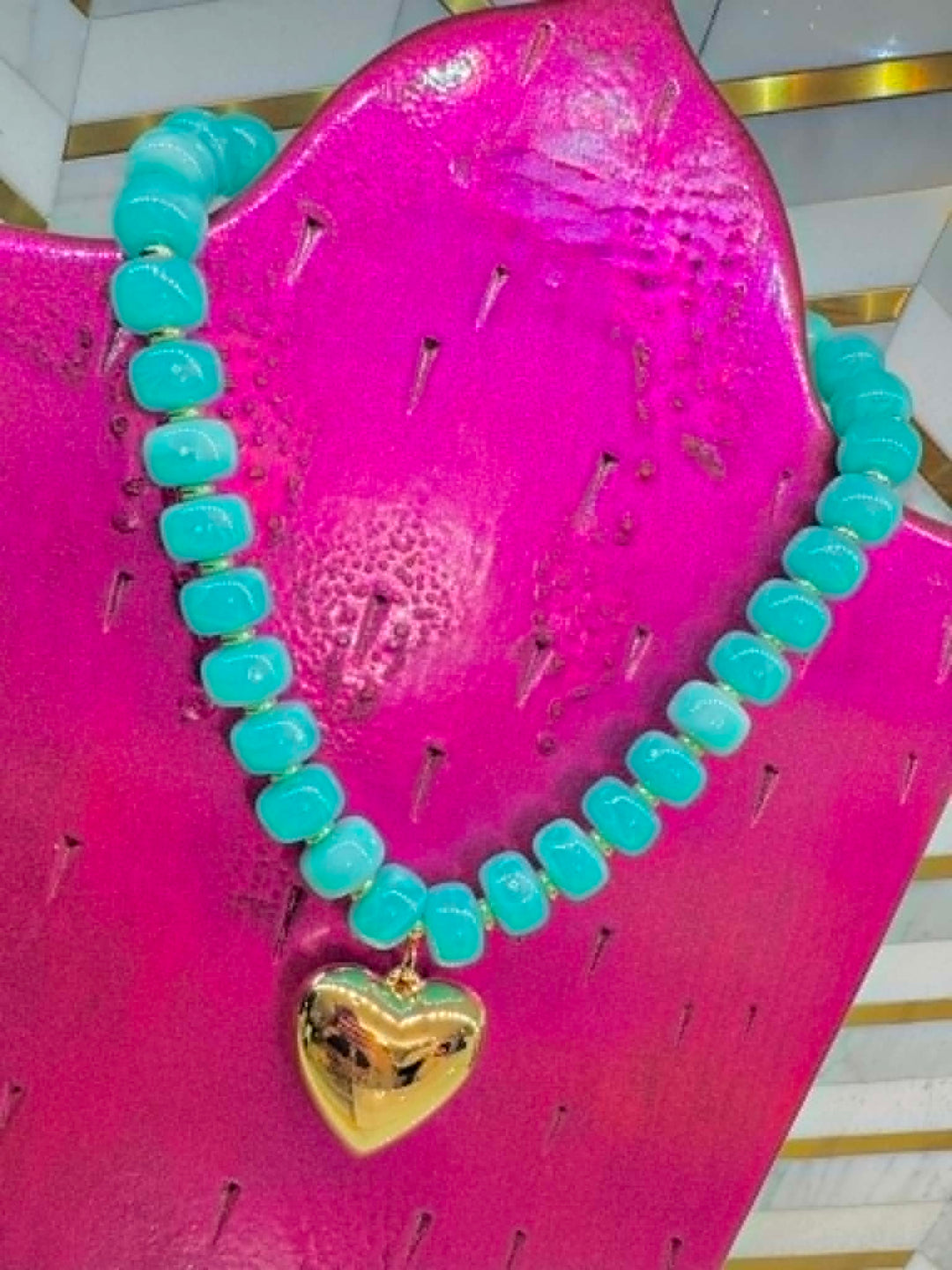 Sea & Heart Necklace