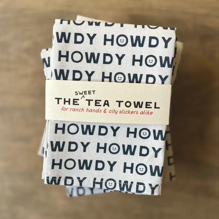 The Sweet Howdy Tea Towel