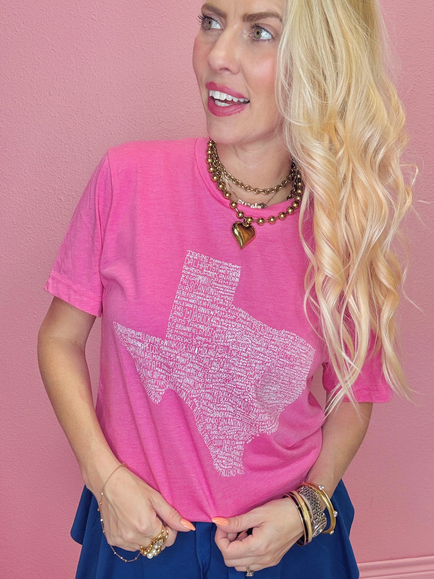 Texas Towns Graphic Tee