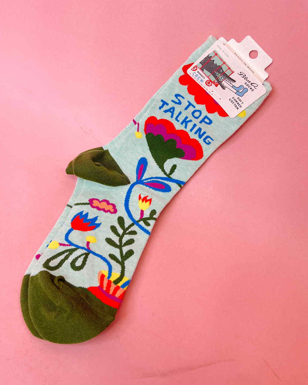 Stop Talking Crew Socks