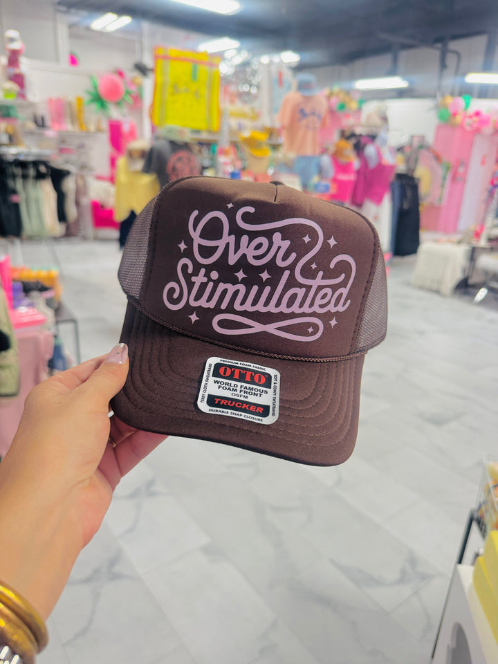 Over Stimulated Trucker Hat