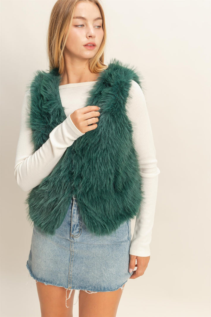 The Faux Fabuluxe Vest
