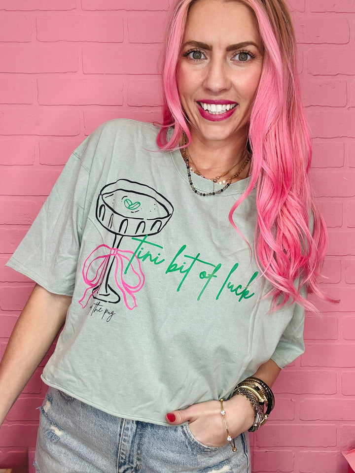 Tini Bit Of Luck Crop Top