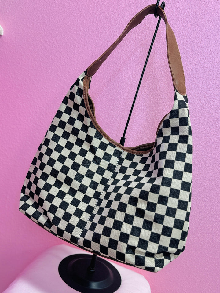 The Checkmate Hobo Tote