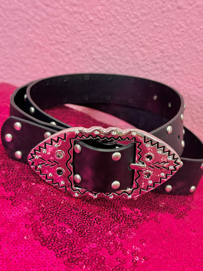 The Dakota Oval Buckle Belt