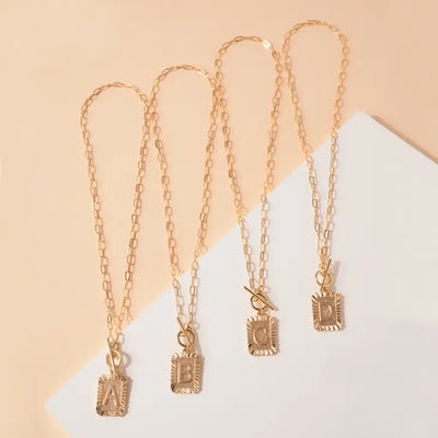 Alix Gold Initial Necklace