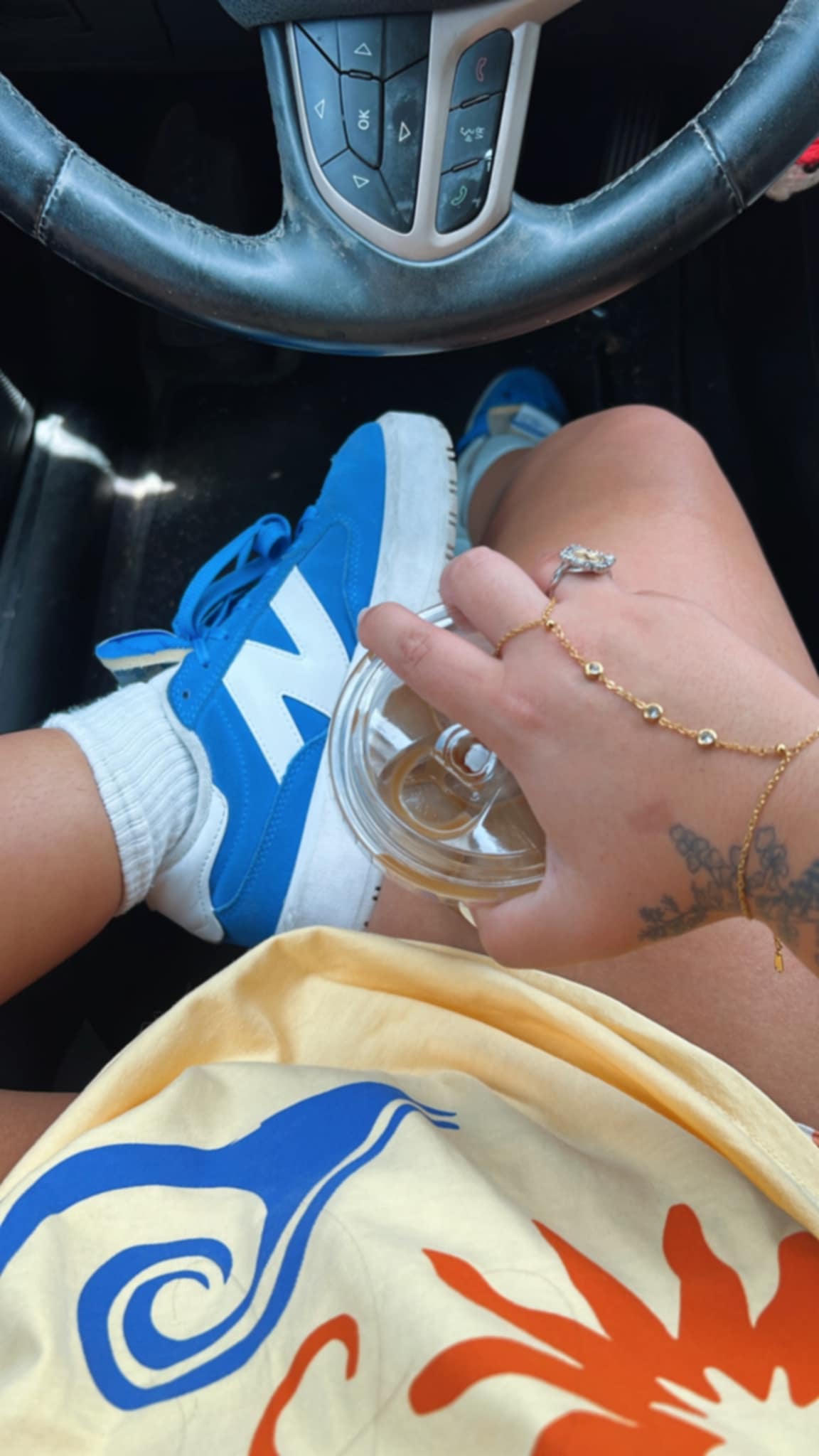 Give It Everything You Got Hand Chain Ring