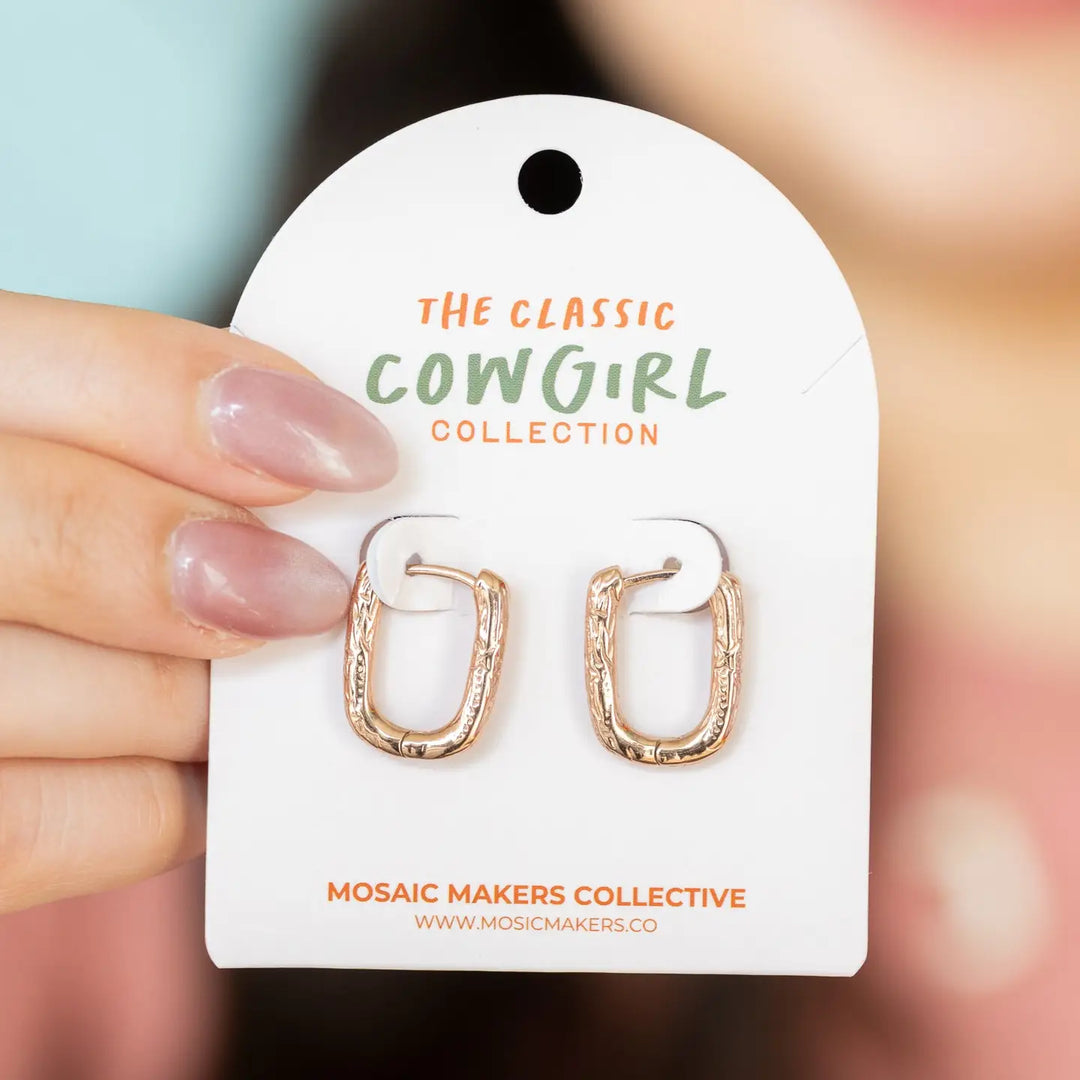 The Classic Cowgirl Hoops