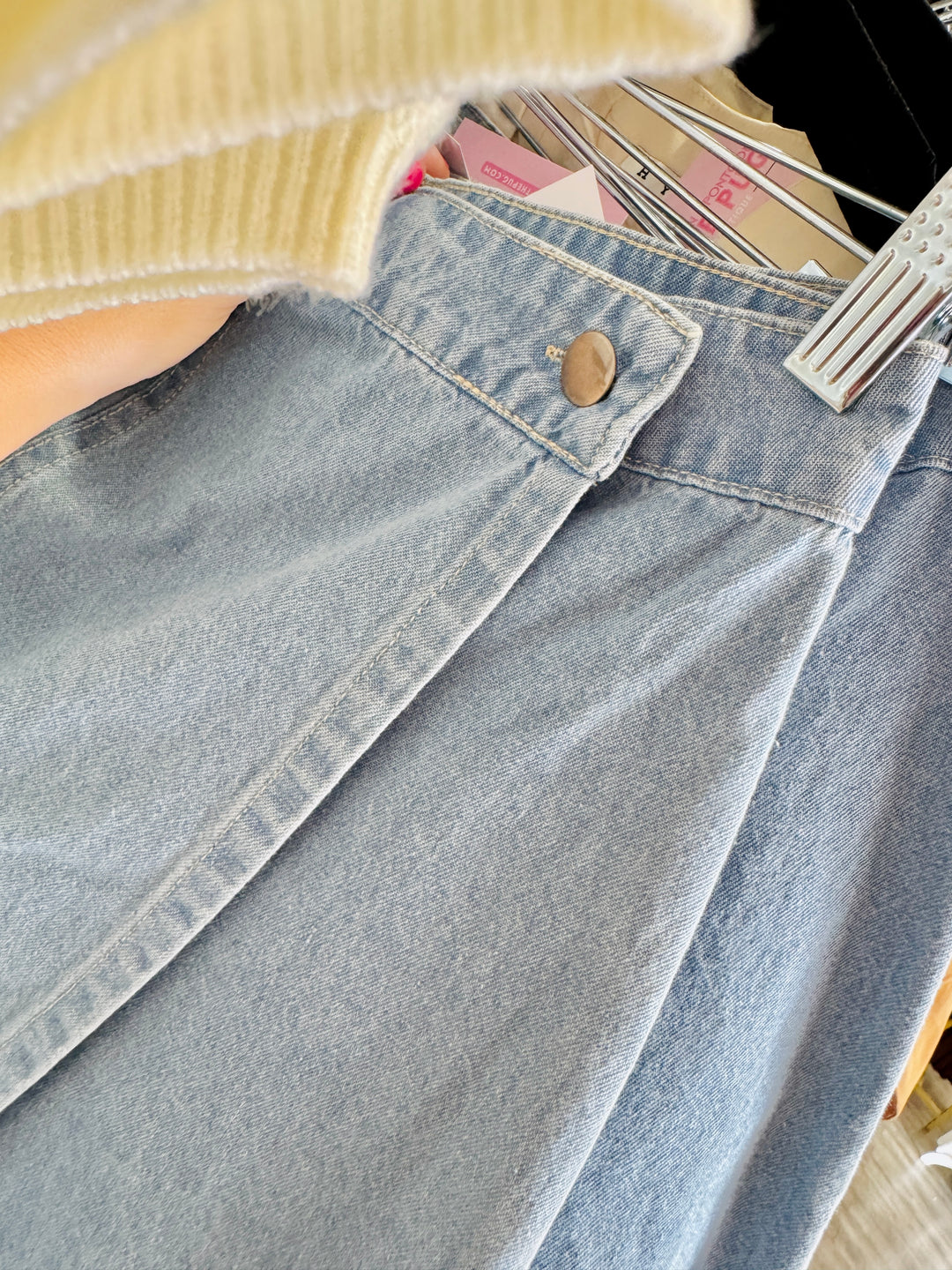 The Denim Babe Skort