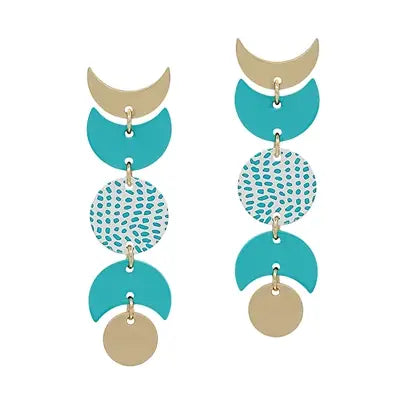 The Crescent Dangle Earrings