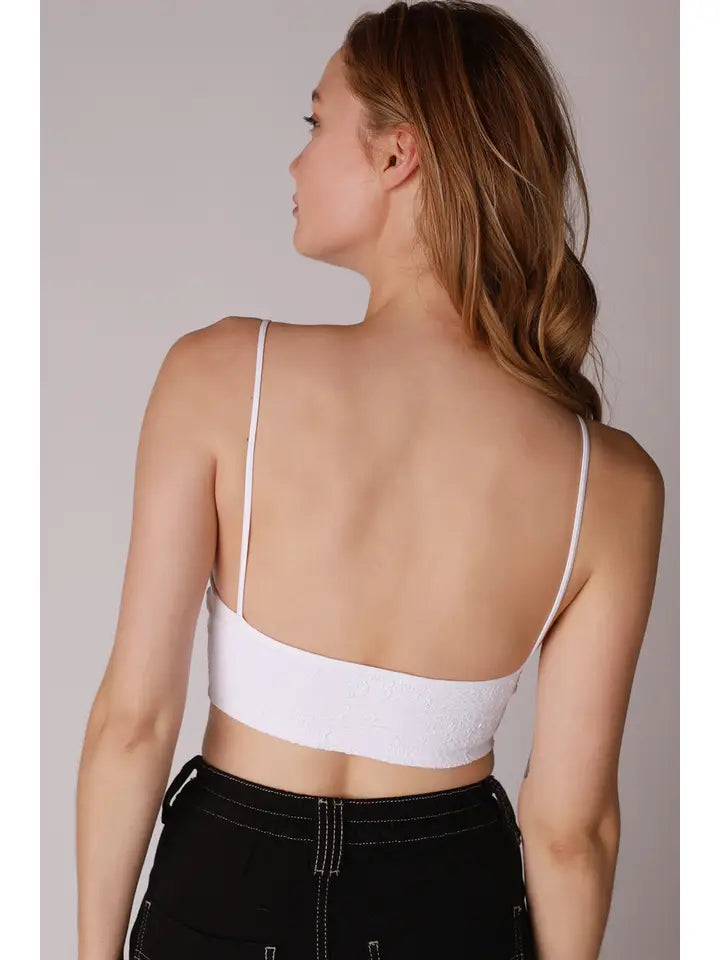 Lace Embroidered Bralette