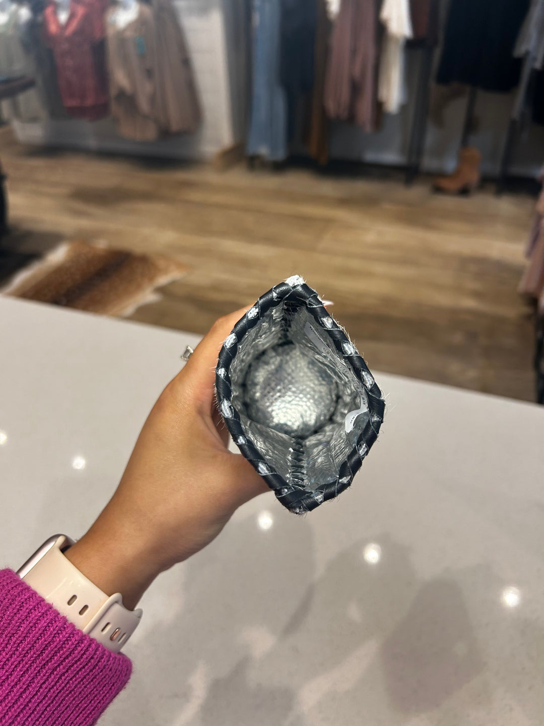 Insulated Hair on Hide Can Coolie